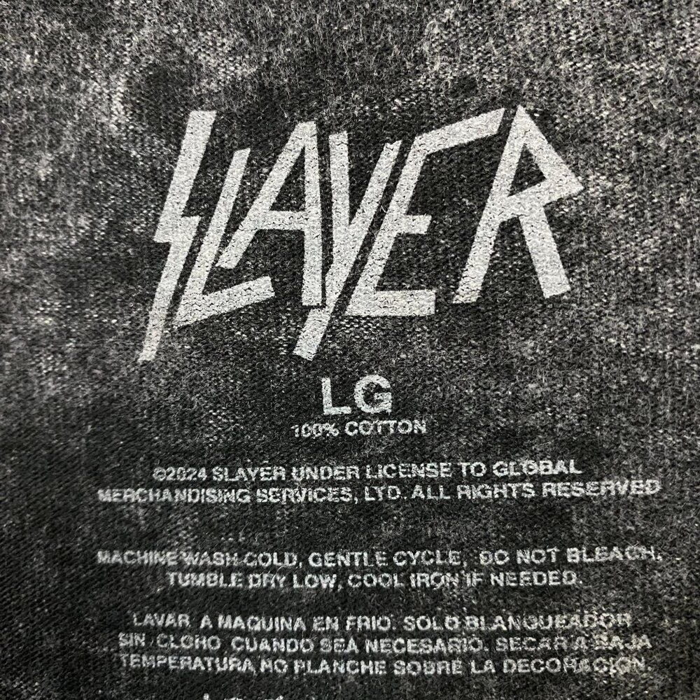 Slayer Rock T-shirt Size Large - Picture 4 of 4